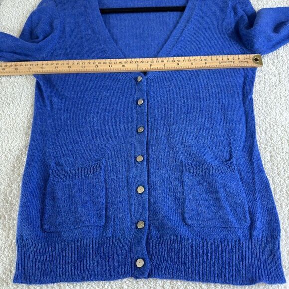 J. Crew Sweater Womens Size Small cardigan button up knit Alpaca and Wool blend - Picture 7 of 11